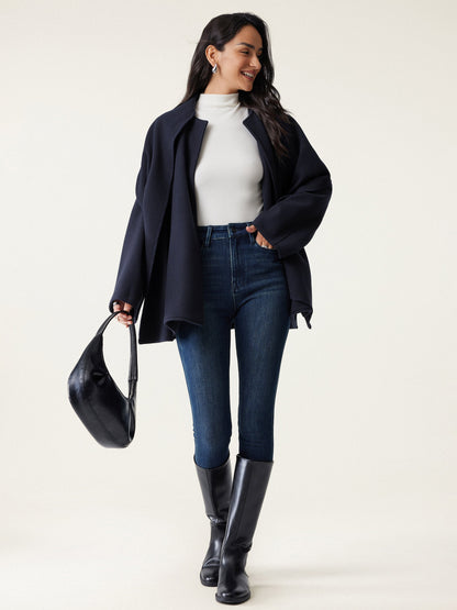 Fable - OVERSIZED COAT WITH VERSATILE STYLE