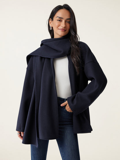 Fable - OVERSIZED COAT WITH VERSATILE STYLE