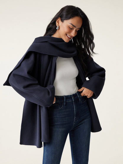 Fable - OVERSIZED COAT WITH VERSATILE STYLE