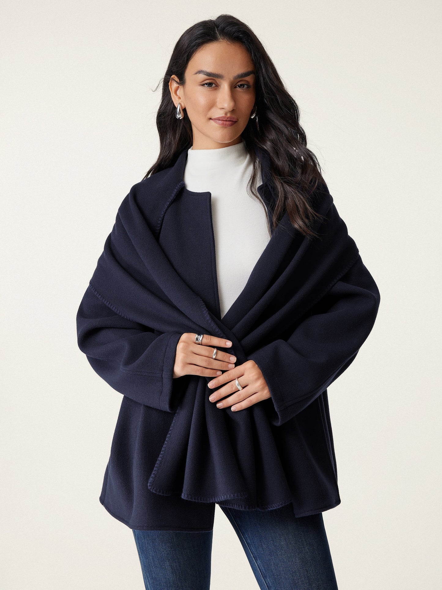 Fable - OVERSIZED COAT WITH VERSATILE STYLE