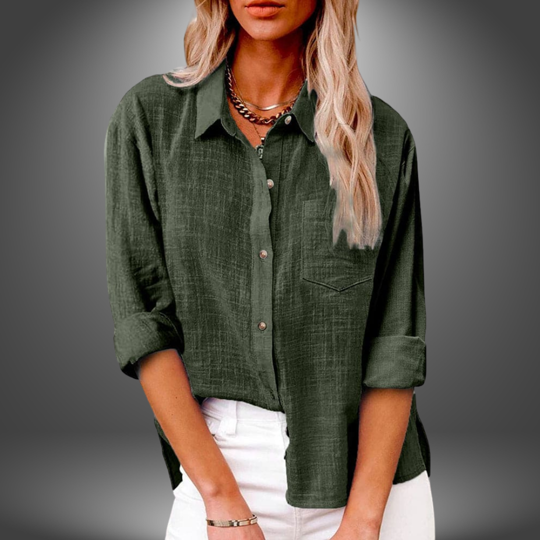 JOSEPHINE | CASUAL COLLARED BLOUSE