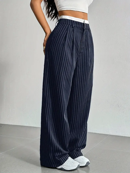 Petra Pinstripe Trouser