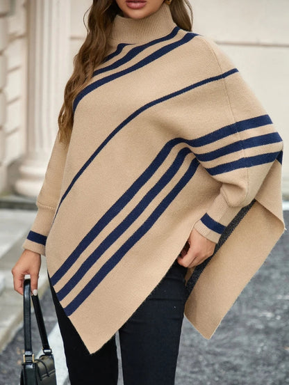 Milan Drape Poncho Sweater