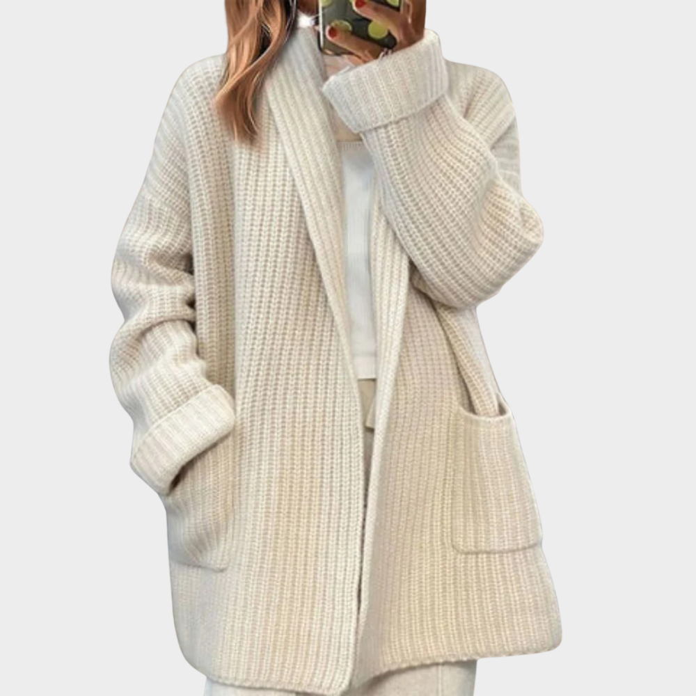 Marielle | Knitted Wool Cardigan