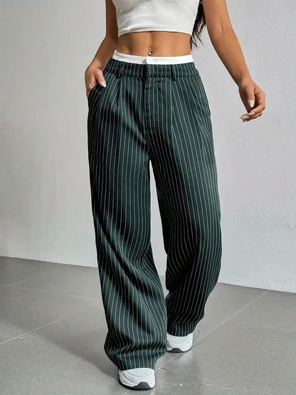 Petra Pinstripe Trouser