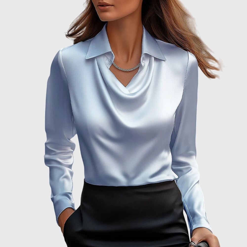 Brooklyn™ | Elegant Satin Blouse