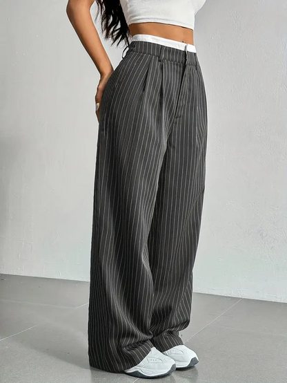 Petra Pinstripe Trouser