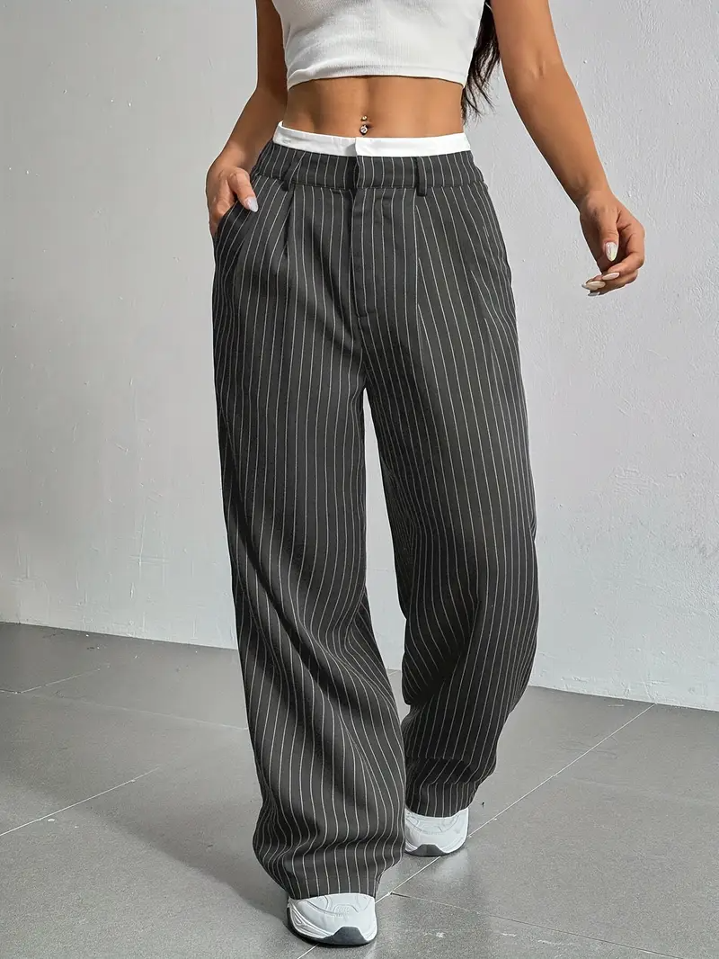 Petra Pinstripe Trouser