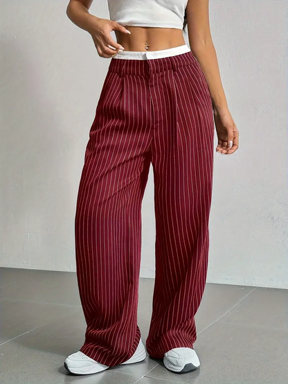 Petra Pinstripe Trouser