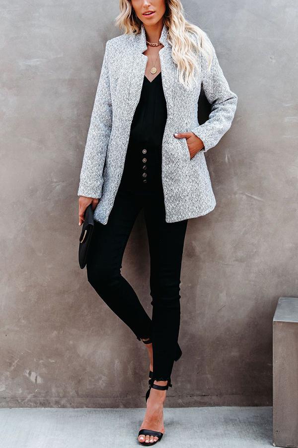 Tayshia | Pocketed Casual Coat