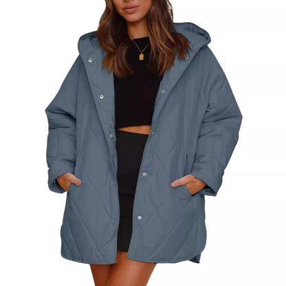 Corvaya | Oversized Hooded Winter Coat