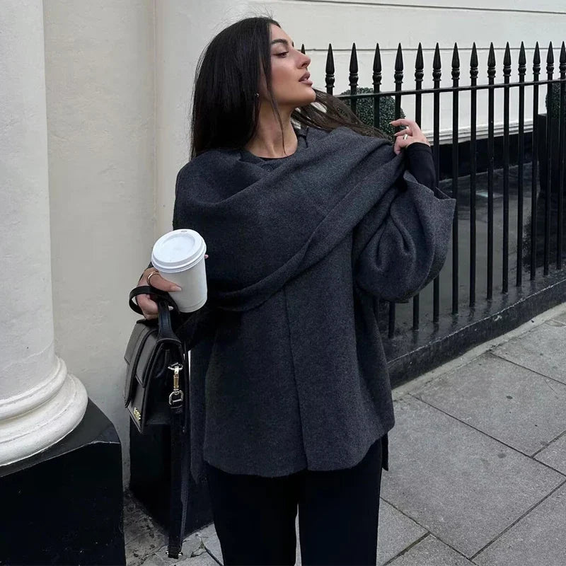 EverCove Women’s Coat with Shawl