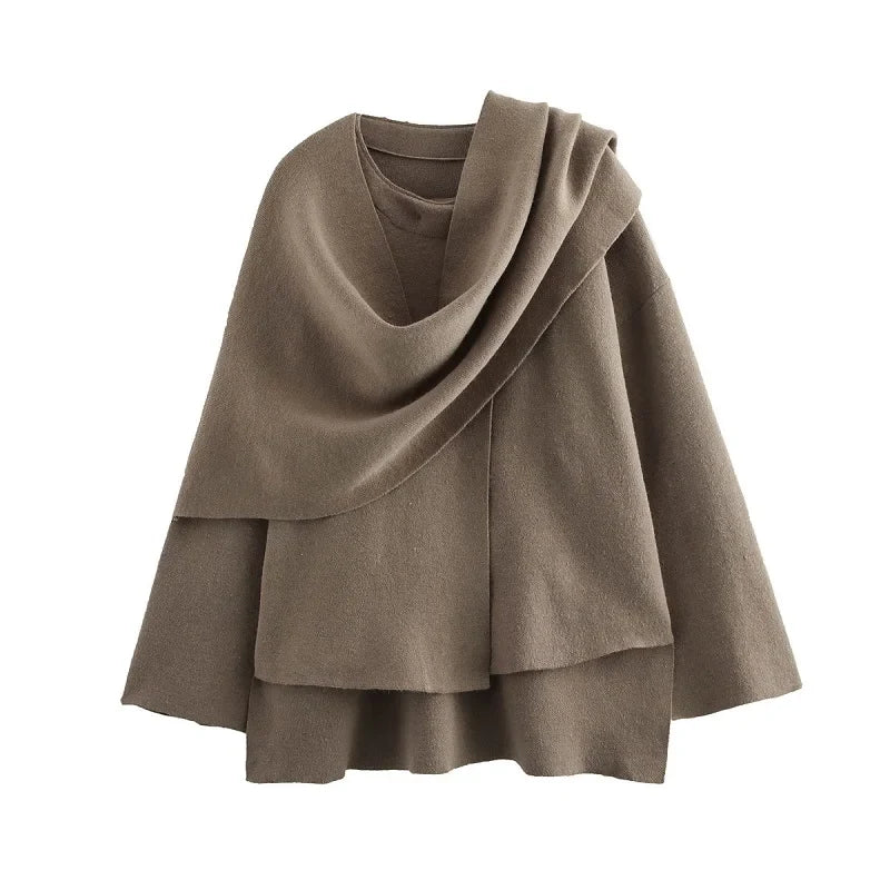 EverCove Women’s Coat with Shawl