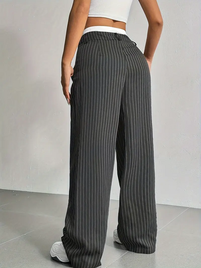 Petra Pinstripe Trouser