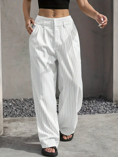 Petra Pinstripe Trouser