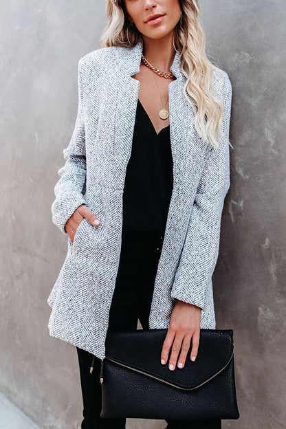 Tayshia | Pocketed Casual Coat