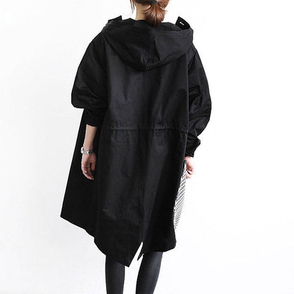 Phoebe | Hooded Trench Coat